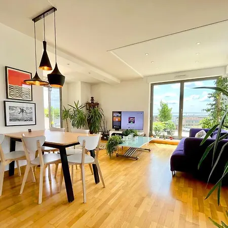 Penthouse Avec Climatisation Apartamento Arcueil